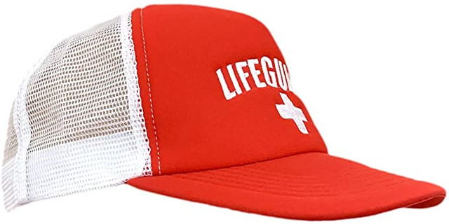 Side view of hat