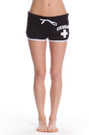 Blue Ladies Hi-Cut Shorts | Beach Lifeguard Apparel Online Store
