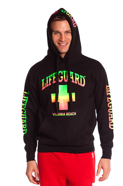 Guys Iconic Neon Blend Hoodie | Beach Lifeguard Apparel Online Store