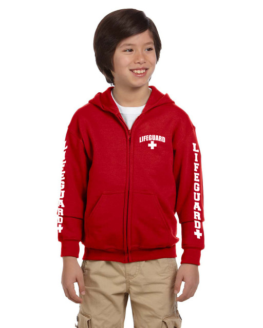 Youth Zip Up Hooded Sweatshirt