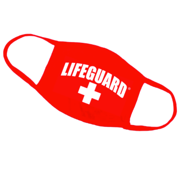 12-Pack LIFEGUARD® Red Cotton Face Mask